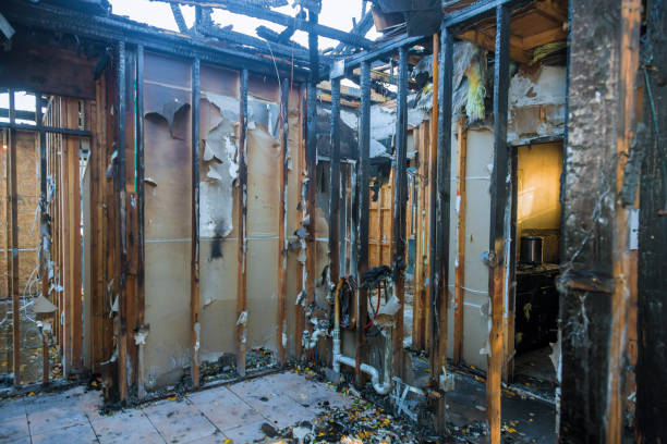 Professional Fire Damage Removal technician working in Wilsonville, OR